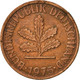 Monnaie, République Fédérale Allemande, Pfennig, 1975, Munich, TTB, Copper - 1 Pfennig