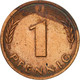 Monnaie, République Fédérale Allemande, Pfennig, 1981, Hambourg, TTB, Copper - 1 Pfennig