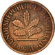 Monnaie, République Fédérale Allemande, Pfennig, 1981, Karlsruhe, TTB, Copper - 1 Pfennig