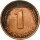 Monnaie, République Fédérale Allemande, Pfennig, 1981, Karlsruhe, TTB, Copper - 1 Pfennig