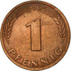 Monnaie, République Fédérale Allemande, Pfennig, 1977, Munich, TTB, Copper - 1 Pfennig