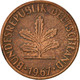 Monnaie, République Fédérale Allemande, Pfennig, 1967, Stuttgart, TTB, Copper - 1 Pfennig