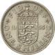 Monnaie, Grande-Bretagne, Elizabeth II, Shilling, 1955, TTB, Copper-nickel - I. 1 Shilling