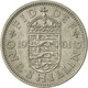 Monnaie, Grande-Bretagne, Elizabeth II, Shilling, 1961, TTB, Copper-nickel - I. 1 Shilling