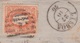 1870 - D.Luís I. - PORTUGAL - Fita Direita. 80r Laranja -  LETTRE ARRIVÉE A BORDEAUX OCT  1870 - Lettres & Documents