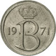 Monnaie, Belgique, 25 Centimes, 1971, Bruxelles, TTB+, Copper-nickel, KM:153.1 - 25 Centimes