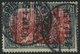 Dt. Reich 66II O, 1900, 5 M. Reichspost, Type II, Stempel SCHWERIN, Pracht, Fotoattest Jäschke-L., Mi. 500.- - Otros & Sin Clasificación