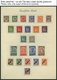 SAMMLUNGEN O,BrfStk,* , 1923-45, Alter Sammlungsteil Dt. Reich Mit Vielen Guten Mittleren Werten, Sätzen Und Blocks, Mei - Used Stamps