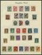 Delcampe - SAMMLUNGEN O,BrfStk,* , 1923-45, Alter Sammlungsteil Dt. Reich Mit Vielen Guten Mittleren Werten, Sätzen Und Blocks, Mei - Used Stamps