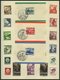 Delcampe - SAMMLUNGEN O,BrfStk,* , 1923-45, Alter Sammlungsteil Dt. Reich Mit Vielen Guten Mittleren Werten, Sätzen Und Blocks, Mei - Used Stamps