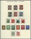 SAMMLUNGEN, LOTS O, Gestempelte Sammlung Dt. Reich Von 1933-45 Auf Schaubekseiten, Bis Auf Mi.Nr. 496-98, Bl. 2,3 Und Nr - Used Stamps