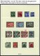 SAMMLUNGEN O,*,** , 1933-45, Sammlung Dt. Reich Im Lindner Falzlosalbum, Bis Auf Mi.Nr. 498 Und Bl. 3 Komplett, Der Noth - Used Stamps