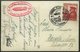 ZEPPELINPOST 0460I BRIEF, 1939, Fahrt Nach Kassel, Postsonderstempel Auf Brief Mit 9x 12 Pf. Hindenburg Und Auf Karte Mi - Correo Aéreo & Zeppelin