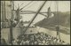 MSP VON 1914 - 1918 38 (Schlachtkreuzer VON DER TANN), 7.5 .1915, Feldpost-Ansichtskarte Von Bord Der Von Der Tann, Prac - Maritime