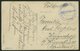 MSP VON 1914 - 1918 (18. Torpedoboot-Halbflottille), ?.12.1914, Blauer Briefstempel, Pracht - Marítimo