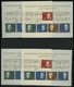 LOTS Bl. **, 1959-86, Partie Blocks, U.a. Bl. 2 (23x), Bl. 3 (13x) Etc., Nur Prachterhaltung, Mi. 1400.- - Usados