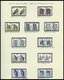 LOTS O, 1951-2008, Verschiedene, Fast Nur Zentrisch Gestempelte, Waagerechte Paare, U.a. Mit Mi.Nr. 355y Und 694-703, Pr - Used Stamps