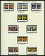 LOTS O, 1951-2008, Verschiedene, Fast Nur Zentrisch Gestempelte, Waagerechte Paare, U.a. Mit Mi.Nr. 355y Und 694-703, Pr - Used Stamps