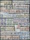 LOTS O, 1951-2000, Umfangreiche Lagerpartie Freimarken, Mit Viererblocks Und Vielen Zusammendrucken, Meist Pracht, Fundg - Usados