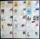 LOTS 1954-59, Partie Von 58 Verschiedenen FDC, Fast Nur Prachterhaltung, Mi. 1460.- - Used Stamps