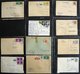 Delcampe - LOTS Sammlung Von 69 Meist Verschiedenen Belegen Posthorn (ohne Paketkarten), Dabei 70, 80 Und 90 Pf. Je Als Einzelfrank - Usados