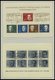 LOTS **,o , Fast Nur Gestempelte Dublettenpartie Blocks Von 1959-84 In 2 Spezialalben, U.a. Bl. 2 (2x Postfrisch, 1x Ges - Usados