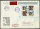 PORTUGAL Bl. 20,23,27 BRIEF, 1977-79, Europa 3 Blocks Je Auf FDC, Pracht, Mi. 195.- - Usado