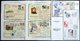 SOWJETUNION 1975-2002, 23 Verschiedene Moderne Flugpostbelege, Dabei: Ukrainische Antarktisstationen, Sevastopol-Antarkt - Used Stamps