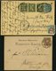 SLG., LOTS DEUTSCHLAND 1887-1925, Interessante Partie Von 74 Ganzsachen Von Bayern Und Dt. Reich, Besichtigen! - Collections