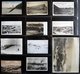 DEUTSCHLAND ETC. SYLT - Hörnum, Sammlung Von 62 Verschiedenen Ansichtskarten Im Briefalbum, Dabei Ein Foto Hapag-Landung - Otros & Sin Clasificación