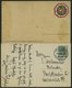 ALTE POSTKARTEN - SCHIFFE KAISERL. MARINE BIS 1918 S.M.S. München, 2 Karten, Eine Gebrauchte Von 1906 - Oorlog