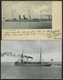 ALTE POSTKARTEN - SCHIFFE KAISERL. MARINE BIS 1918 S.M.S. Pfeil, 2 Karten - Warships