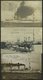 ALTE POSTKARTEN - SCHIFFE KAISERL. MARINE S.M.S. Undine, 4 Karten, Davon 2 Gebrauchte Und Eine Farbige Künstlerkarte - Warships