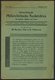 PHIL. LITERATUR Internationale Philatelistische Nachrichten Für Sammler, Händler Und Vereine, Heft 1/1930 Und Heft 8/193 - Filatelia E Historia De Correos