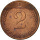 Monnaie, République Fédérale Allemande, 2 Pfennig, 1975, Karlsruhe, TTB - 2 Pfennig