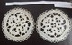 Lot De 2 Napperons En Dentelle - Laces & Cloth