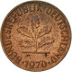 Monnaie, République Fédérale Allemande, 2 Pfennig, 1970, Munich, TTB, Copper - 2 Pfennig