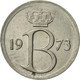 Monnaie, Belgique, 25 Centimes, 1973, Bruxelles, TTB+, Copper-nickel, KM:154.1 - 25 Centimes