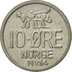 Monnaie, Norvège, Olav V, 10 Öre, 1964, TTB+, Copper-nickel, KM:411 - Norvège