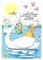 ILLUSTRATEUR BARBEROUSSE  ENGHIEN LES BAINS 1991 CYGNE MOZART WOLFGANG - Barberousse