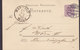 Germany Deutsche Reichspost Postal Stationery Ganzsache 5 Pf. (789) BARMEN 1889 MARIAHILF Wien Austria (Arr.)(2 Scans) - Postcards