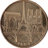 75 PARIS TOUR EIFFEL ARC DE TRIOMPHE NOTRE DAME PONT NEUF MÉDAILLE MONNAIE DE PARIS 2010 JETON MEDALS TOKENS COINS - 2010