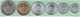 BK-SET-127 CUBA 1992-2012 SERIE DE MONEDAS CIRCULANTE. 1c-1$ ALUMINIO. CU-NI. UNC. - Cuba