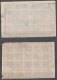 India States, Jammu And Kashmir, Four Extraordinary Complete Sheets With Margins - Jummo & Cachemire