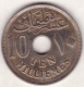 Egypte. 10 Millièmes AH 1335 &ndash; 1917 H. Sultan Hussein Kamil .KM# 316 - Egypte