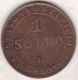 1 Soldo 1866 An. XXI, Zecca Di Roma. Pie IX / Pio IX - Vatican