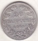 20 Baiocchi 1865 An. XX, Zecca Di Roma, Pie IX / Pio IX. Argent - Vatican