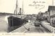 CARTE POSTALE ORIGINALE ANCIENNE : BAYONNE LE QUAI DE LESSEPS BATEAU VAPEUR TRAIN ANIMEE  PYRENEES ATLANTIQUES (64) - Ferries