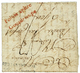 1787 POINTE A PITRE/GOUADELOUPE Rouge (Lenain N°2) Sur Lettre Avec Texte Pour LYON. RARE. TTB. - Altri - America