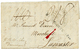 3ème Occupation Anglaise : GUADELOUPE 1810 (Lenain N°4) Faible + SHIP LETTER PORTSMOUTH + "H.M.S DOMINIQUE" Sur Lettre A - Altri - America